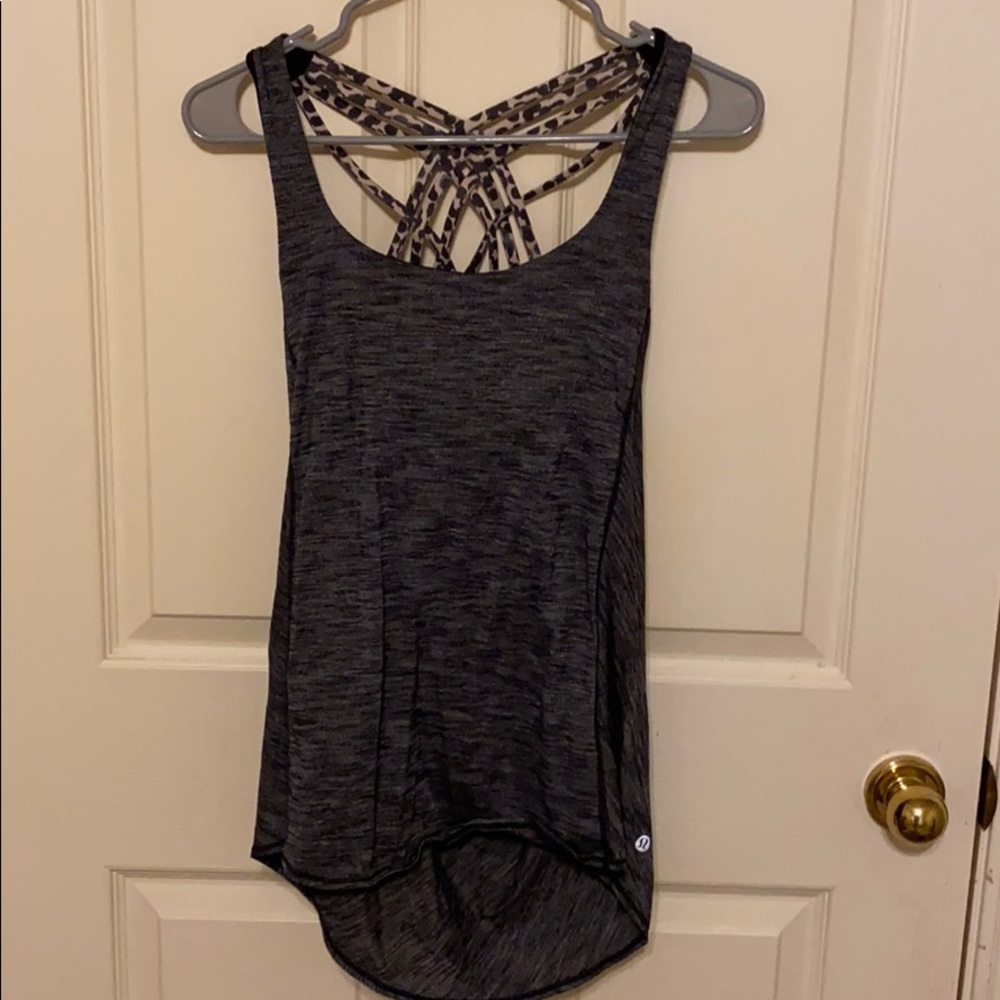 Lululemon tank with built in sport bra